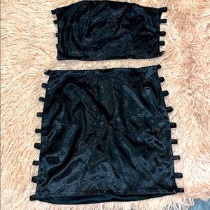 Black 2 Piece Set